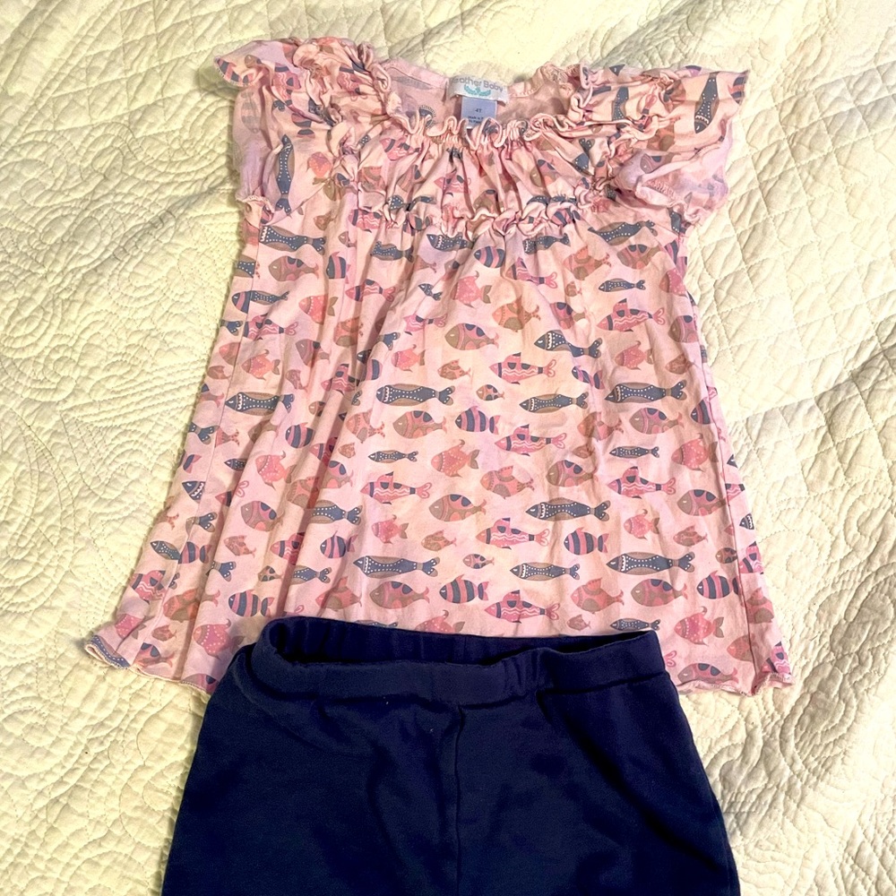 Feather baby fish 4t set